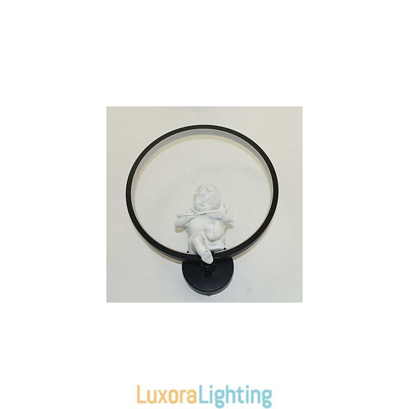 Designer Touch Decorative Wall Lamp Modern Creative Personality Lamp Angel Decoration Lamp Aluminum Integrated Corridor Wall Lamp