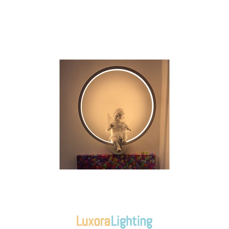 Designer Touch Decorative Wall Lamp Modern Creative Personality Lamp Angel Decoration Lamp Aluminum Integrated Corridor Wall Lamp