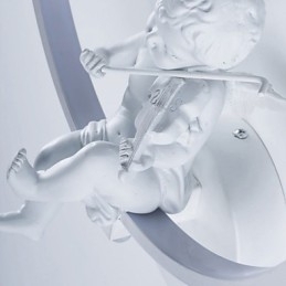 Designer Touch Decorative Wall Lamp Modern Creative Personality Lamp Angel Decoration Lamp Aluminum Integrated Corridor Wall Lamp