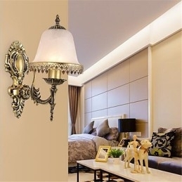 Designer Touch Decorative Modern Contemporary Electroplated Feature for Mini Style Eye Protection Wall Lights