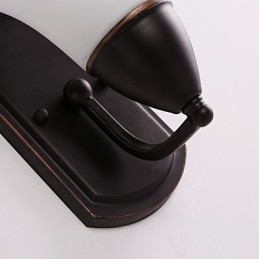 Designer Touch Decorative Rustic Lodge Black Oxide Finish Feature for Eye Protection Ambient Light Wall Sconces Wall Light