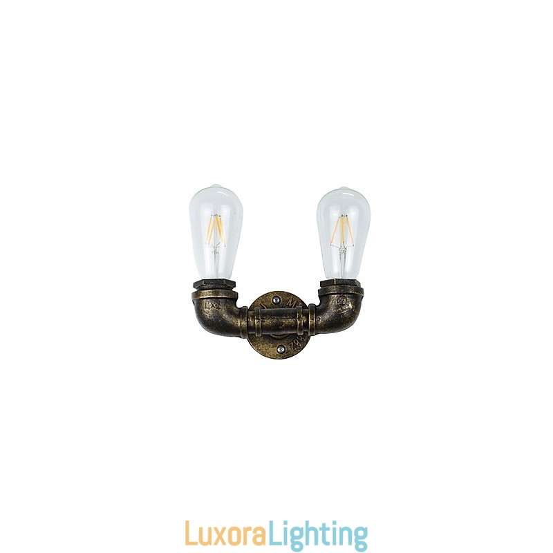 Designer Touch Decorative Rustic Lodge Traditional Classic Antique Brass Feature for Ambient Light Wall Lights