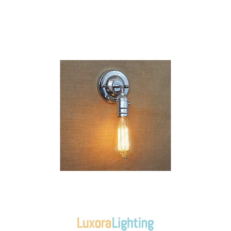 Designer Touch Decorative Retro Loft Edison Wall Lamp Bedroom Wall Lights For Home Up Down Rustic Industrial Single Head Corridor Sitting Room Mini Decor Wall