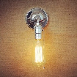 Designer Touch Decorative Retro Loft Edison Wall Lamp Bedroom Wall Lights For Home Up Down Rustic Industrial Single Head Corridor Sitting Room Mini Decor Wall