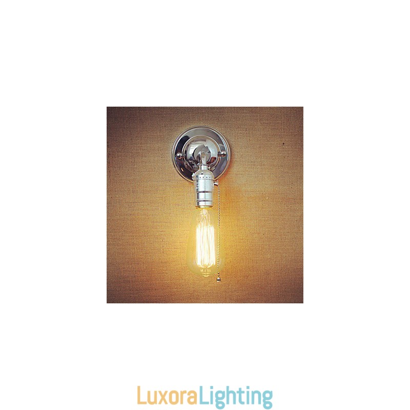 Designer Touch Decorative Retro Loft Edison Wall Lamp Bedroom Wall Lights For Home Up Down Rustic Industrial Single Head Corridor Sitting Room Mini Decor Wall