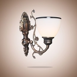 Designer Touch Decorative Simple American Wall Lamp Bedside Lamp Living Room Lamp Wrought Iron European Style Creative Wall Lamp