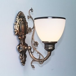 Designer Touch Decorative Simple American Wall Lamp Bedside Lamp Living Room Lamp Wrought Iron European Style Creative Wall Lamp