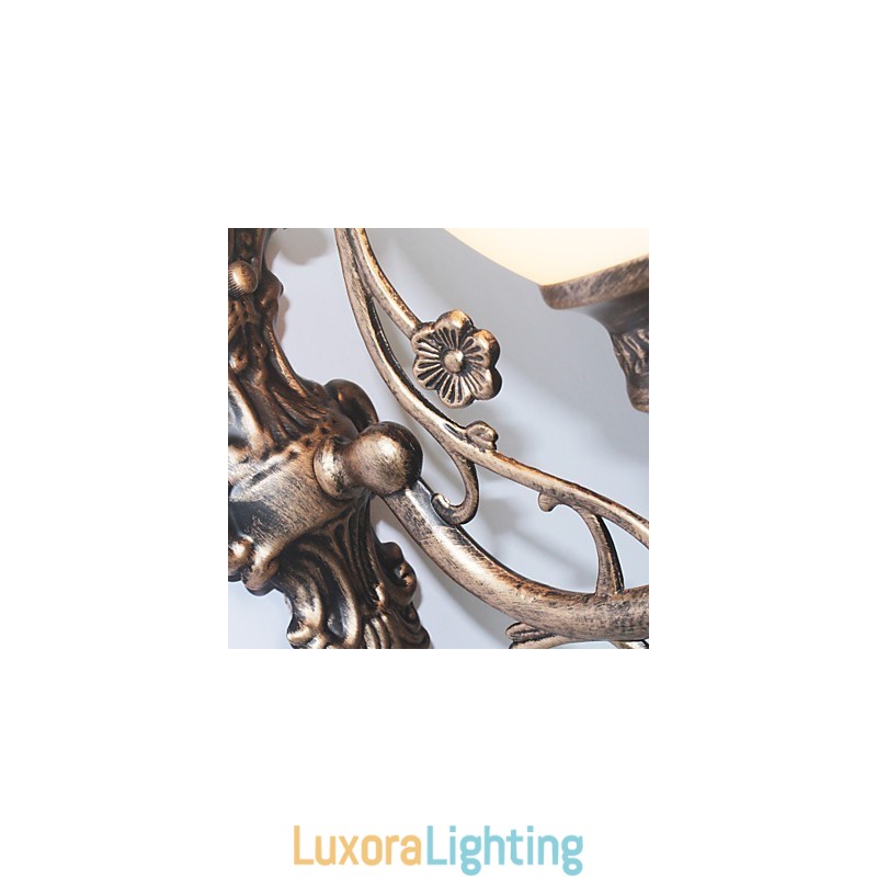 Designer Touch Decorative Simple American Wall Lamp Bedside Lamp Living Room Lamp Wrought Iron European Style Creative Wall Lamp