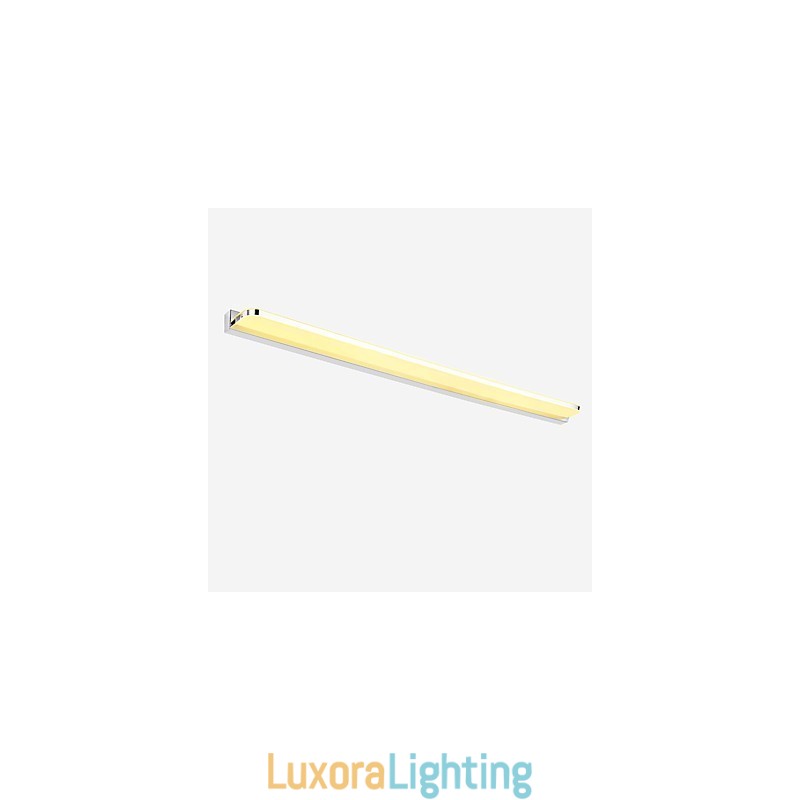 Designer Touch Decorative Integrated Modern Contemporary Electroplated Feature for Ambient Light Bathroom Lighting Wall Light