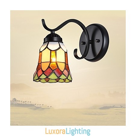 Designer Touch Decorative Rustic Lodge Painting Feature for Downlight Wall Sconces Wall Light