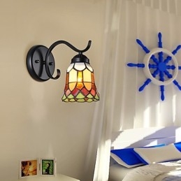 Designer Touch Decorative Rustic Lodge Painting Feature for Downlight Wall Sconces Wall Light