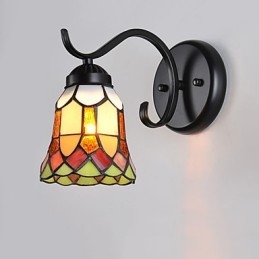 Designer Touch Decorative Rustic Lodge Painting Feature for Downlight Wall Sconces Wall Light