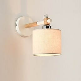Designer Touch Decorative Fabric Wall Light Modern Contemporary Feature Ambient Light Wall Sconces