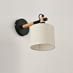 Designer Touch Decorative Fabric Wall Light Modern Contemporary Feature Ambient Light Wall Sconces