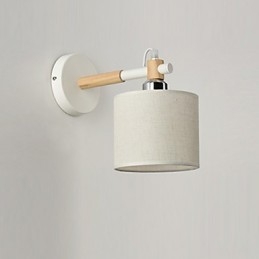 Designer Touch Decorative Fabric Wall Light Modern Contemporary Feature Ambient Light Wall Sconces