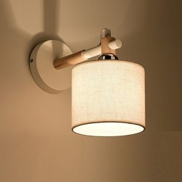 Designer Touch Decorative Fabric Wall Light Modern Contemporary Feature Ambient Light Wall Sconces