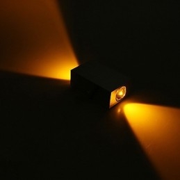 Designer Touch Decorative Multi Color 3 Novelty Feature for Mini Style Ambient Light Wall Sconces Wall Light Lamp