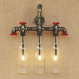 Designer Touch Decorative Vintage Country Antique Bronze Feature Ambient Light Wall Sconces Wall Light