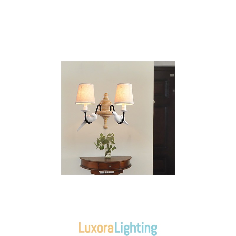 Designer Touch Decorative Rustic Lodge Simple Vintage Painting Feature Ambient Light Wall Sconces Wall Light