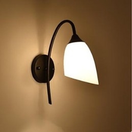 Designer Touch Decorative Black American Simple Bedroom Lamp Fishing Bedside Wall Lamp