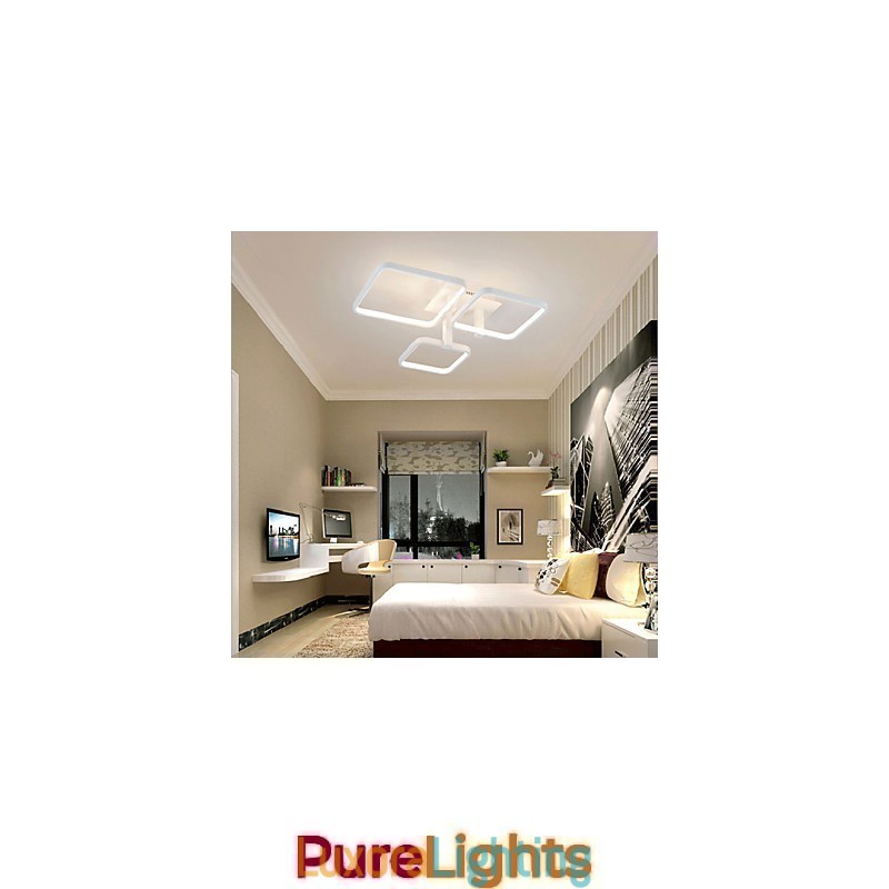 Designer Touch Decorative Modern Contemporary Flush Mount