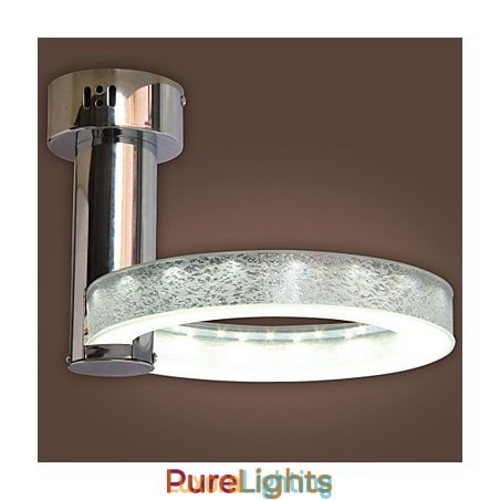 Designer Touch Decorative Silver Acrylic Chandelier(Chrome Finish)