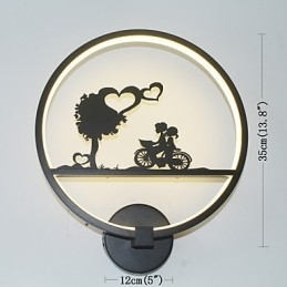 Designer Touch Decorative Aluminum Product Wall Lamp Modern Minimalist Creative Wall Lamp Fashionable Living Room Background Wall Balcony Lamp Corridor Lights