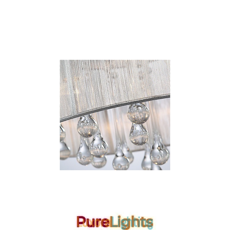 Designer Touch Decorative Ceiling Light Modern Crystal 4 Lights