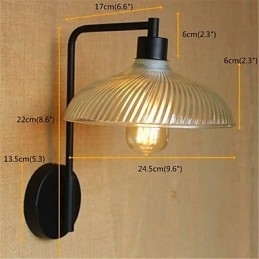 Designer Touch Decorative Rustic Lodge Country Black Oxide Finish Feature for Swing Arm Ambient Light