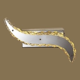 Designer Touch Decorative Integrated Modern Contemporary Painting Feature for Crystal Ambient Light Wall Sconces Wall Light