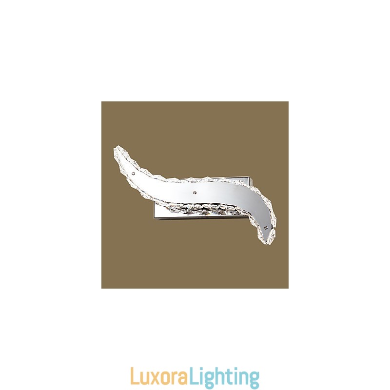 Designer Touch Decorative Integrated Modern Contemporary Painting Feature for Crystal Ambient Light Wall Sconces Wall Light