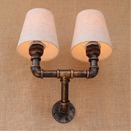 Designer Touch Decorative Rustic Lodge Brass Feature for Ambient Light Wall Sconces Wall Light