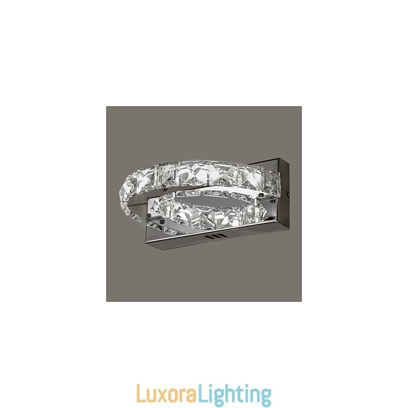 Designer Touch Decorative Integrated Modern Contemporary Painting Feature for Crystal Ambient Light Wall Sconces Wall Light