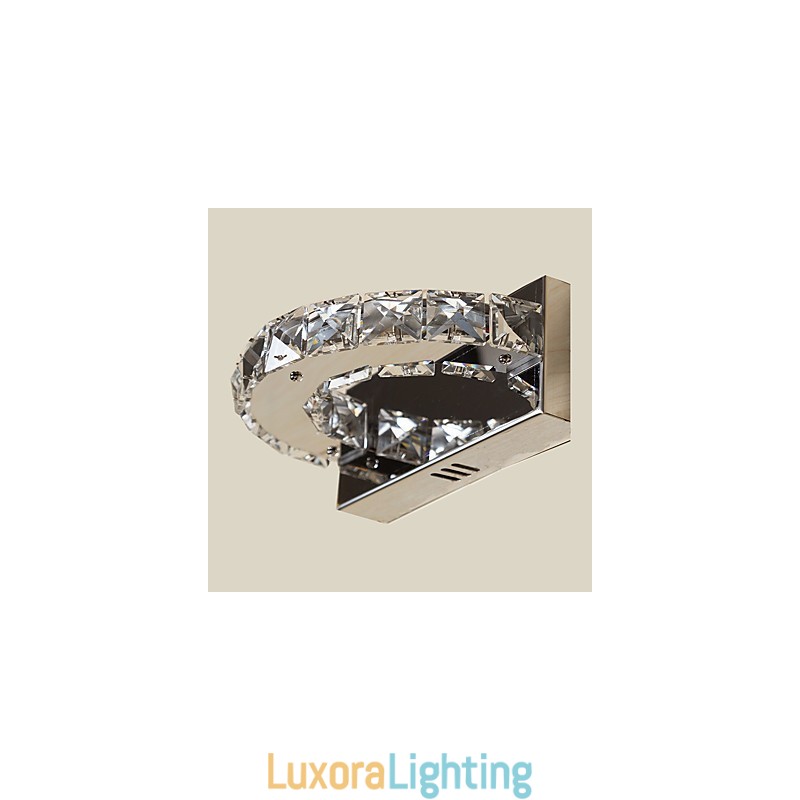 Designer Touch Decorative Integrated Modern Contemporary Painting Feature for Crystal Ambient Light Wall Sconces Wall Light