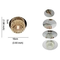 Designer Touch Decorative Modern Contemporary Crystal Mini Style Flush Mount