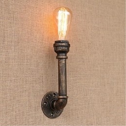 Designer Touch Decorative Nostalgia Simple Water Pipe Small Wall Lamp Wall Light
