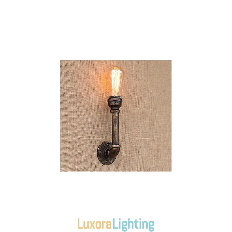 Designer Touch Decorative Nostalgia Simple Water Pipe Small Wall Lamp Wall Light