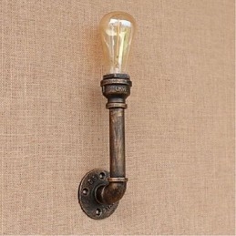 Designer Touch Decorative Nostalgia Simple Water Pipe Small Wall Lamp Wall Light