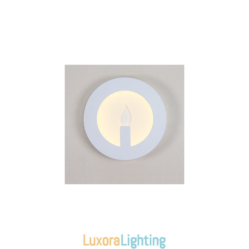 Designer Touch Decorative Integrated Modern Contemporary Painting Feature for Ambient Light Wall Sconces Wall Light