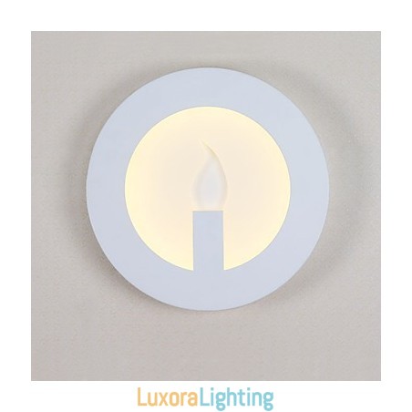 Designer Touch Decorative Integrated Modern Contemporary Painting Feature for Ambient Light Wall Sconces Wall Light