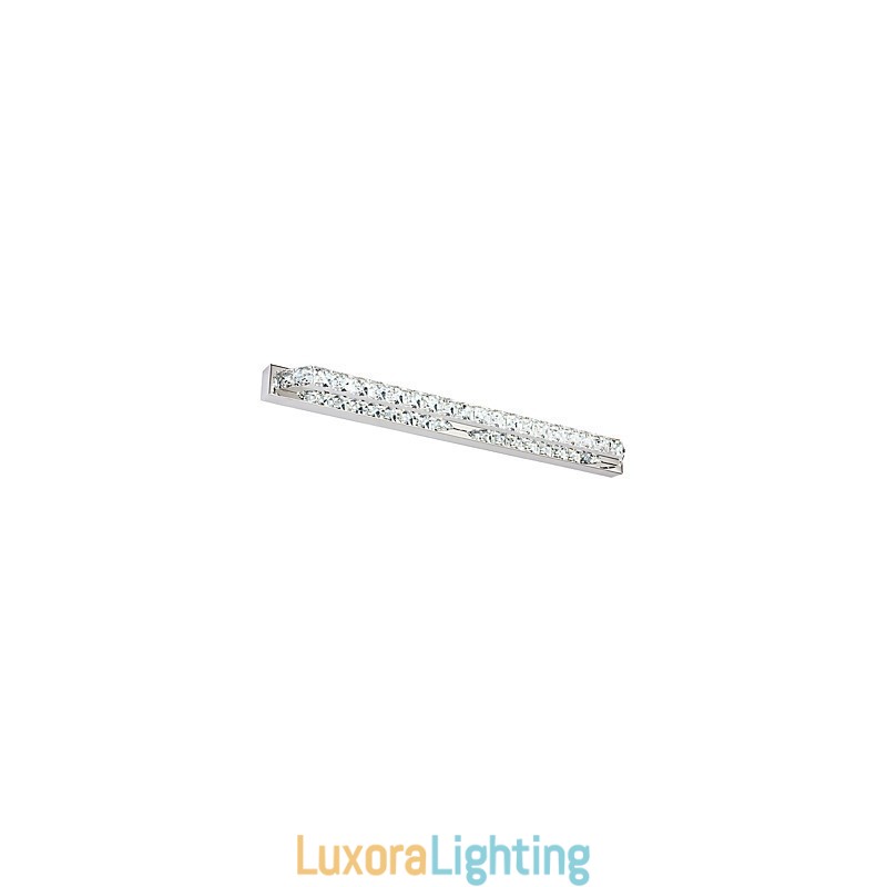 Designer Touch Decorative Long High Quality Mirror Lamp Bathroom Lights Metal and Crystal Wall Light