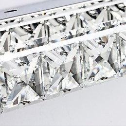 Designer Touch Decorative Long High Quality Mirror Lamp Bathroom Lights Metal and Crystal Wall Light