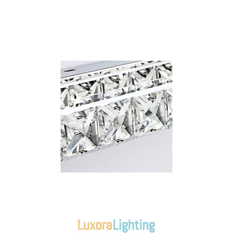 Designer Touch Decorative Long High Quality Mirror Lamp Bathroom Lights Metal and Crystal Wall Light