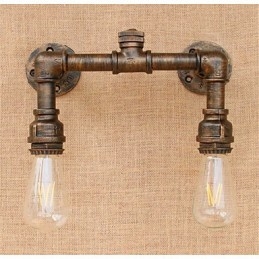 Designer Touch Decorative Rustic Lodge Country Painting Feature for Ambient Light Wall Sconces Wall Light