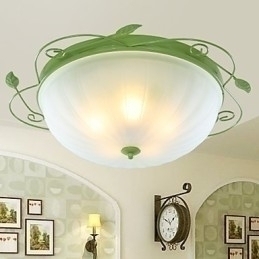 Designer Touch Decorative Valentine'S Day Garden Flowers And Plants Absorb Dome Light