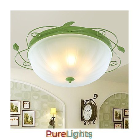 Designer Touch Decorative Valentine'S Day Garden Flowers And Plants Absorb Dome Light