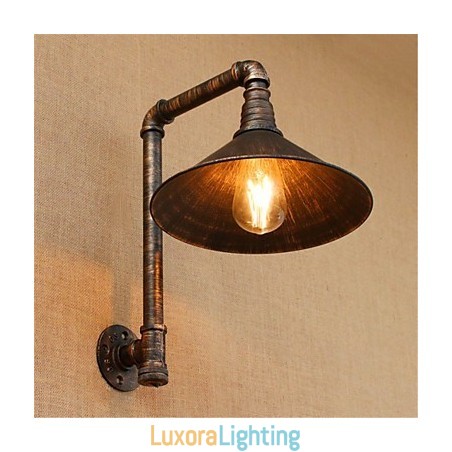 Designer Touch Decorative Rustic Lodge Country Antique Brass Feature for Ambient Light Wall Sconces Wall Light