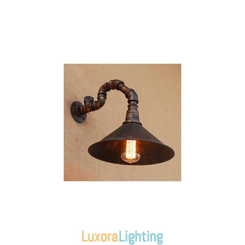 Designer Touch Decorative Rustic Lodge Country Black Oxide Finish Feature for Ambient Light Wall Sconces