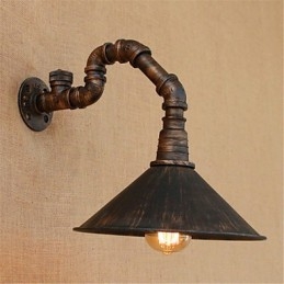 Designer Touch Decorative Rustic Lodge Country Black Oxide Finish Feature for Ambient Light Wall Sconces