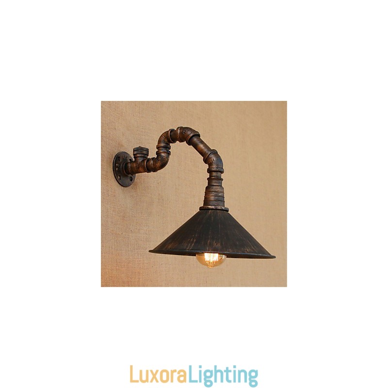 Designer Touch Decorative Rustic Lodge Country Black Oxide Finish Feature for Ambient Light Wall Sconces
